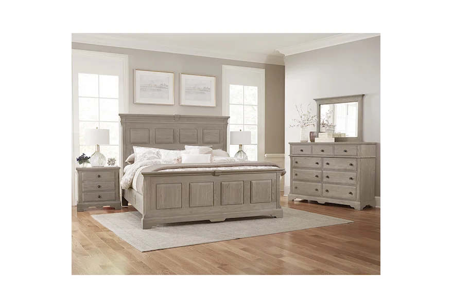 Heritage King Bedroom Group by Artisan & Post at Esprit Decor Home Furnishings